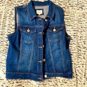 Denim Jacket Vest